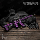 AR-15 Prym1 Camo Pink Blast Gun Skin Vinyl Wrap