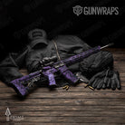 AR-15 Prym1 Camo Plum Gun Skin Vinyl Wrap