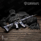 AR-15 Prym1 Camo Sleet Gun Skin Vinyl Wrap