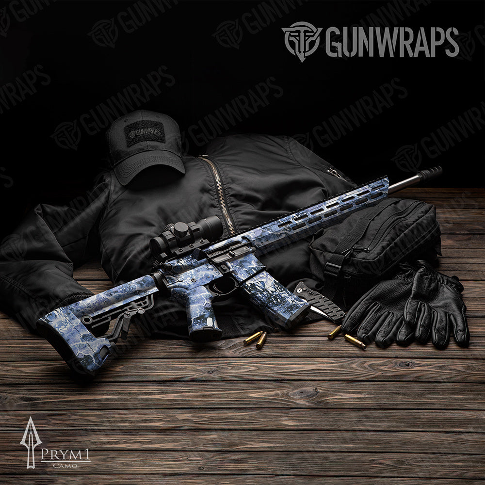 AR-15 Prym1 Stream Marlin Gun Skin Vinyl Wrap