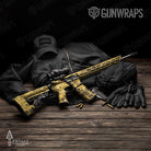 AR-15 Prym1 Stream Ocre Gun Skin Vinyl Wrap