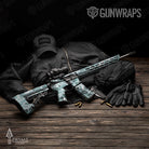AR-15 Prym1 Stream Sea Foam Gun Skin Vinyl Wrap