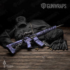 AR-15 Prym1 Stream Violet Gun Skin Vinyl Wrap
