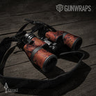 Binocular Prym1 Boulder Red Tea Gun Skin Vinyl Wrap