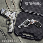 Just Hunt Great White North Gun Skin Vinyl Wrap