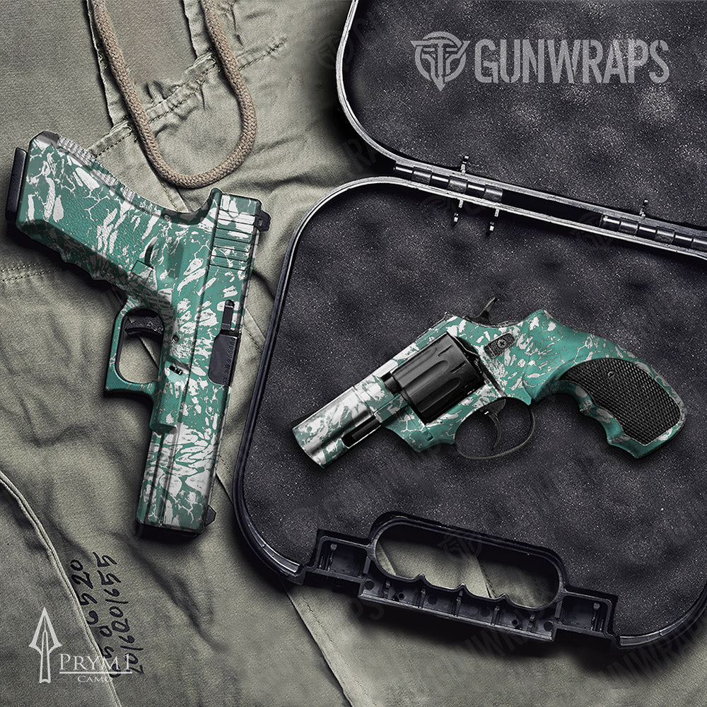 Handgun Prym1 Camo Bali Gun Skin Vinyl Wrap