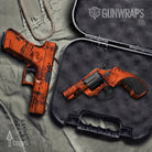 Handgun Prym1 Camo Blaze Orange Gun Skin Vinyl Wrap