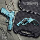 Handgun Prym1 Camo Sea Foam Gun Skin Vinyl Wrap