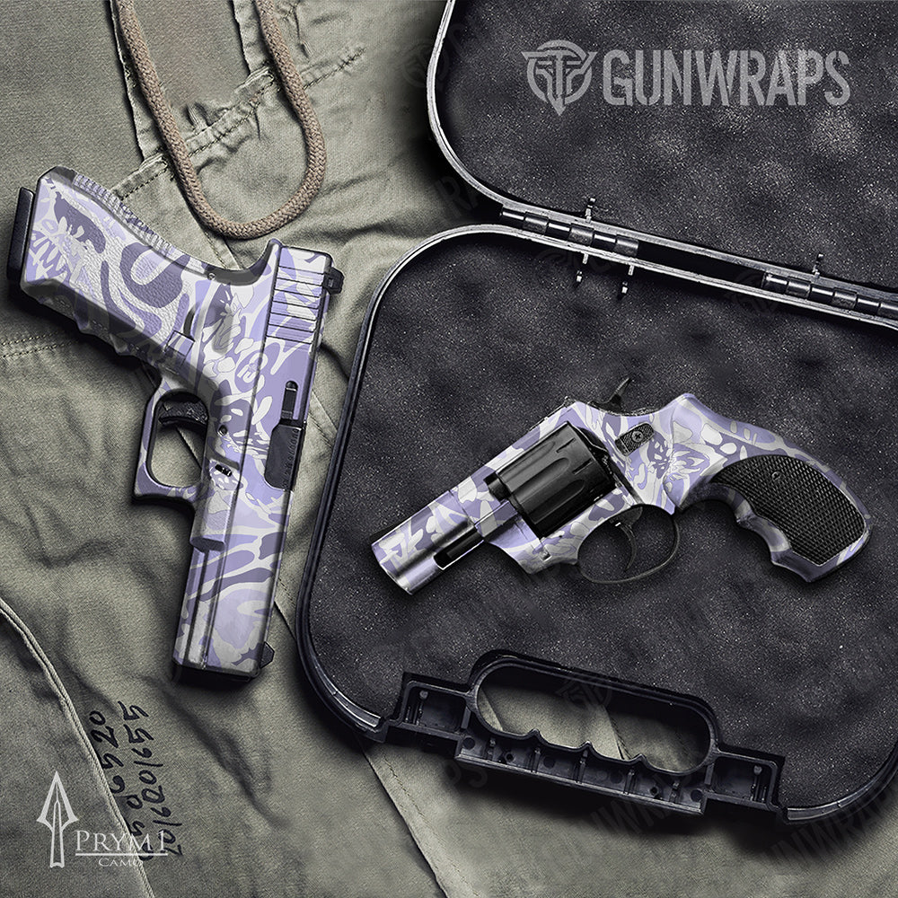 Handgun Prym1 OS Lavendar Gun Skin Vinyl Wrap