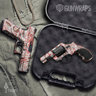 Handgun Prym1 OS Salmon Gun Skin Vinyl Wrap