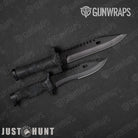 Just Hunt Deceptive Camo Darkened Gun Skin Vinyl Wrap