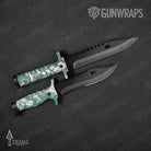 Knife Prym1 Camo Bali Gun Skin Vinyl Wrap