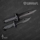Knife Prym1 Camo Eclipse Gun Skin Vinyl Wrap