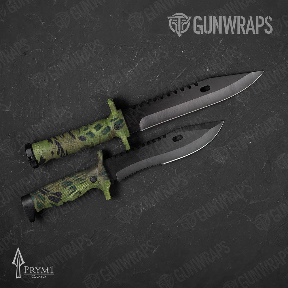 Knife Prym1 Camo Jungle Gun Skin Vinyl Wrap