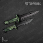 Knife Prym1 Camo Kai Gun Skin Vinyl Wrap