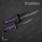 Knife Prym1 Camo Plum Gun Skin Vinyl Wrap