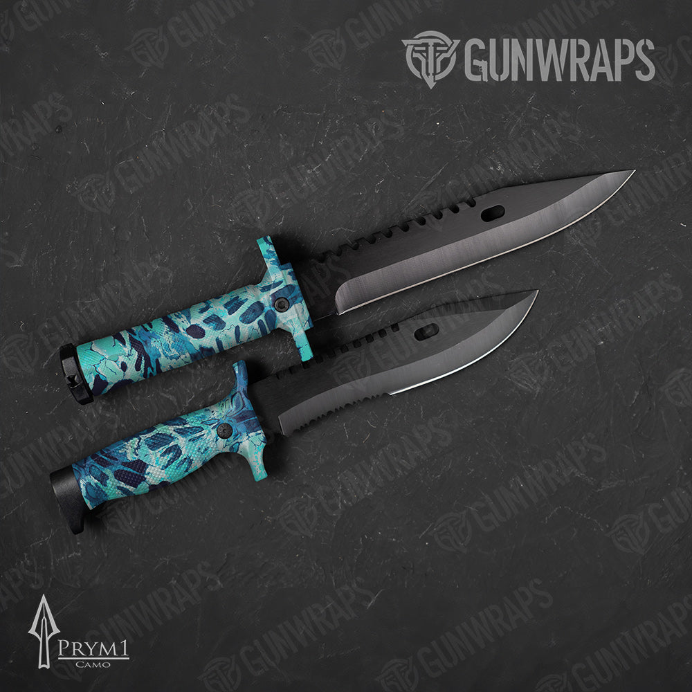 Knife Prym1 Camo Sea Breeze Gun Skin Vinyl Wrap