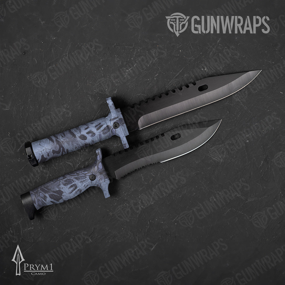 Knife Prym1 Camo Smoke Gun Skin Vinyl Wrap