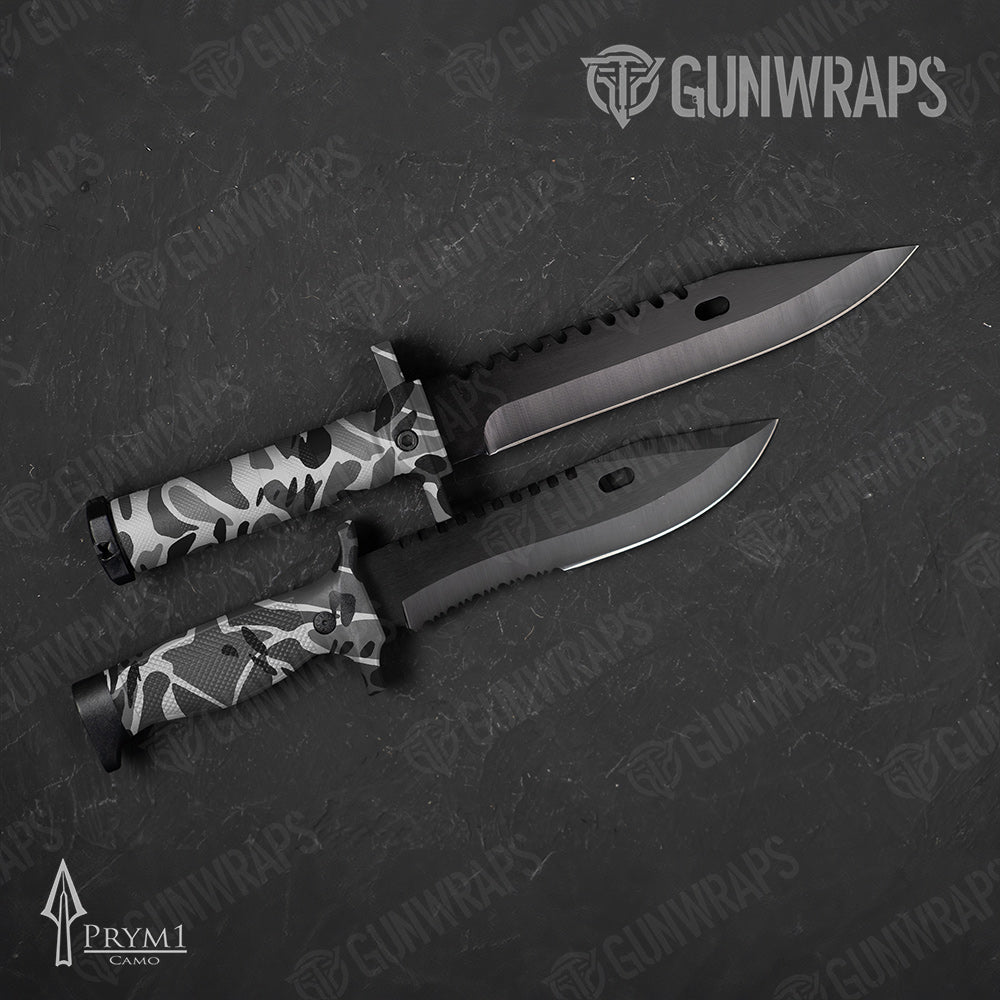 Knife Prym1 OS Black Gun Skin Vinyl Wrap