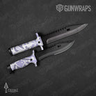 Knife Prym1 OS Lavendar Gun Skin Vinyl Wrap