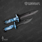 Knife Prym1 Stream Chambray Gun Skin Vinyl Wrap
