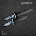 Knife Prym1 Stream Inverted Dark Gun Skin Vinyl Wrap