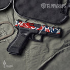 Pistol Slide Prym1 OS Patriot Gun Skin Vinyl Wrap