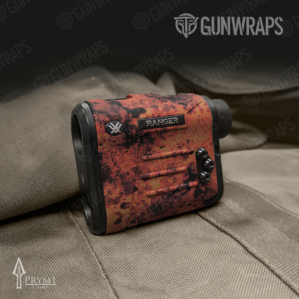Rangefinder Prym1 Boulder Red Tea Gun Skin Vinyl Wrap