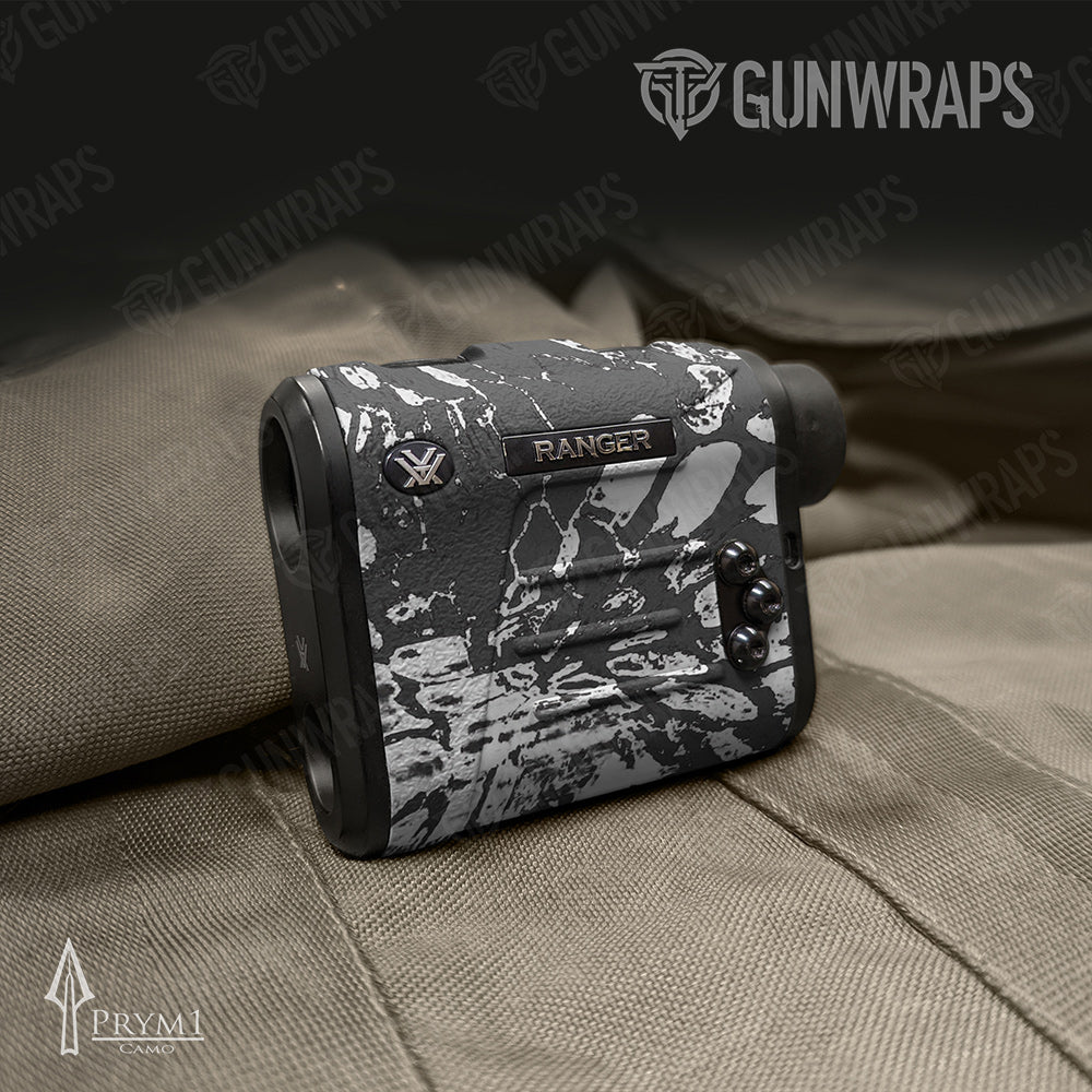 Rangefinder Prym1 Camo Black Ice Gun Skin Vinyl Wrap