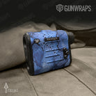 Rangefinder Prym1 Stream Blue Gun Skin Vinyl Wrap