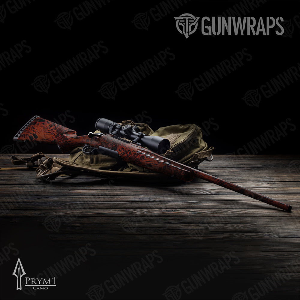 Rifle Prym1 Camo Ember Gun Skin Vinyl Wrap