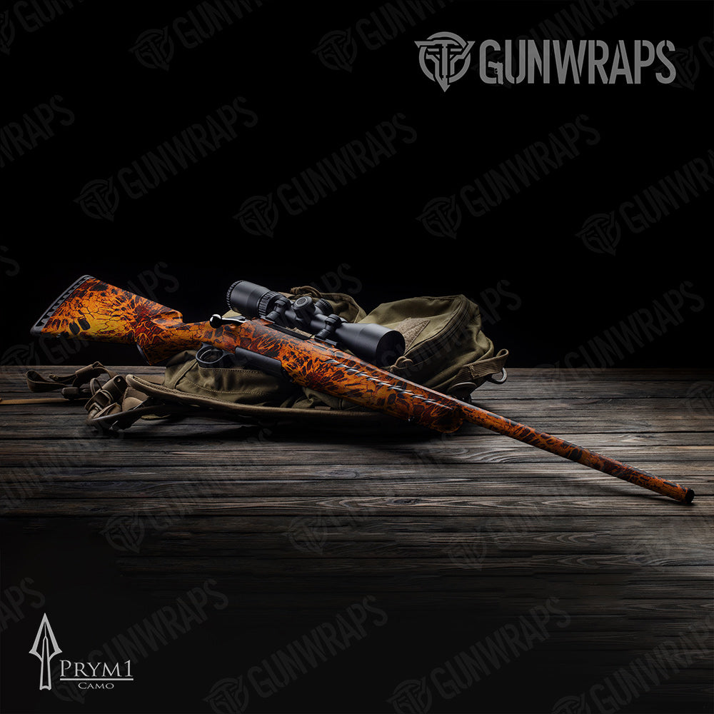 Rifle Prym1 Camo Fire Storm Gun Skin Vinyl Wrap