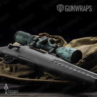 Scope Prym1 Camo Blue Haze Gun Skin Vinyl Wrap