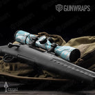 Scope Prym1 OS Aqua Gun Skin Vinyl Wrap