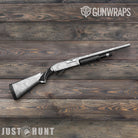 Just Hunt Deceptive Camo Whitened Gun Skin Vinyl Wrap
