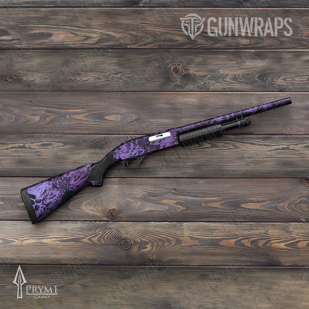 Shotgun Prym1 Camo Plum Gun Skin Vinyl Wrap