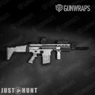 Just Hunt Deceptive Camo Whitened Gun Skin Vinyl Wrap