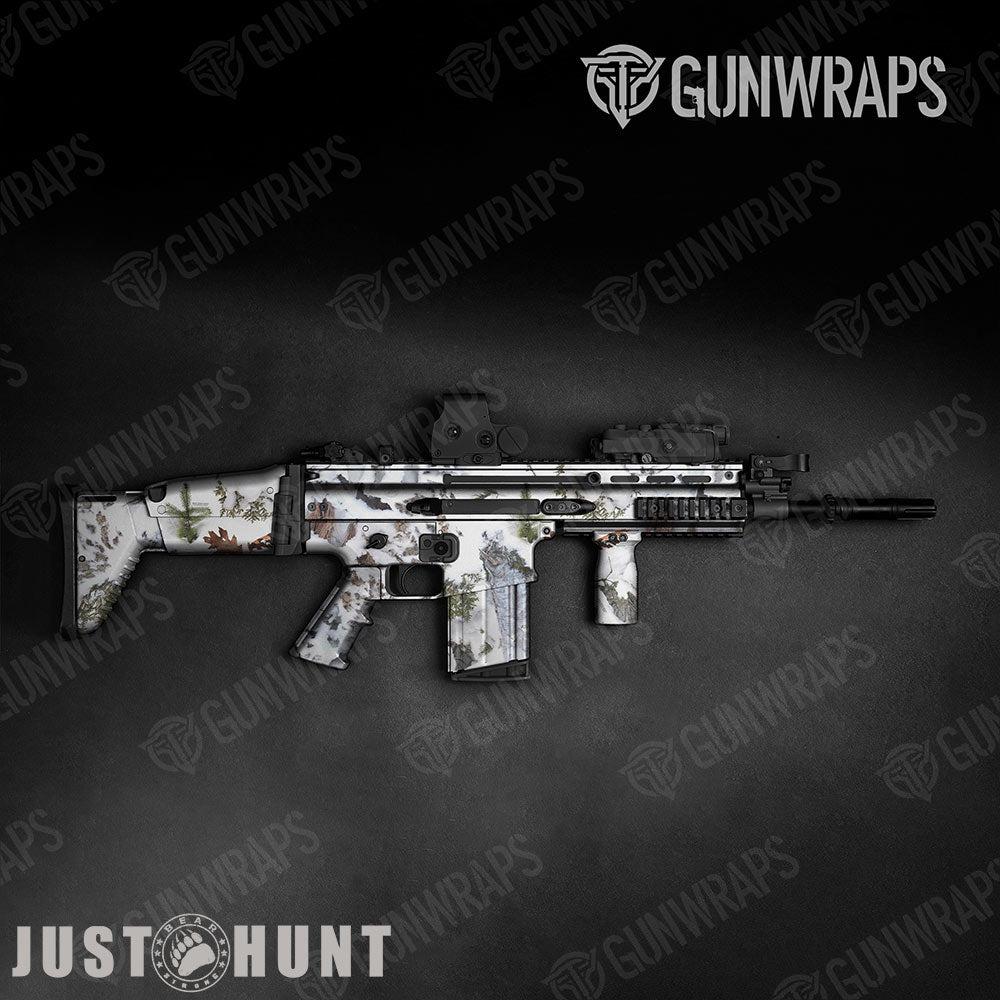 Just Hunt Great White North Gun Skin Vinyl Wrap