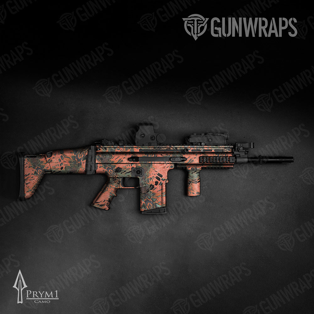 Tactical Prym1 Camo Abalone Gun Skin Vinyl Wrap