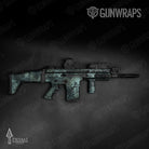 Tactical Prym1 Camo Blue Haze Gun Skin Vinyl Wrap