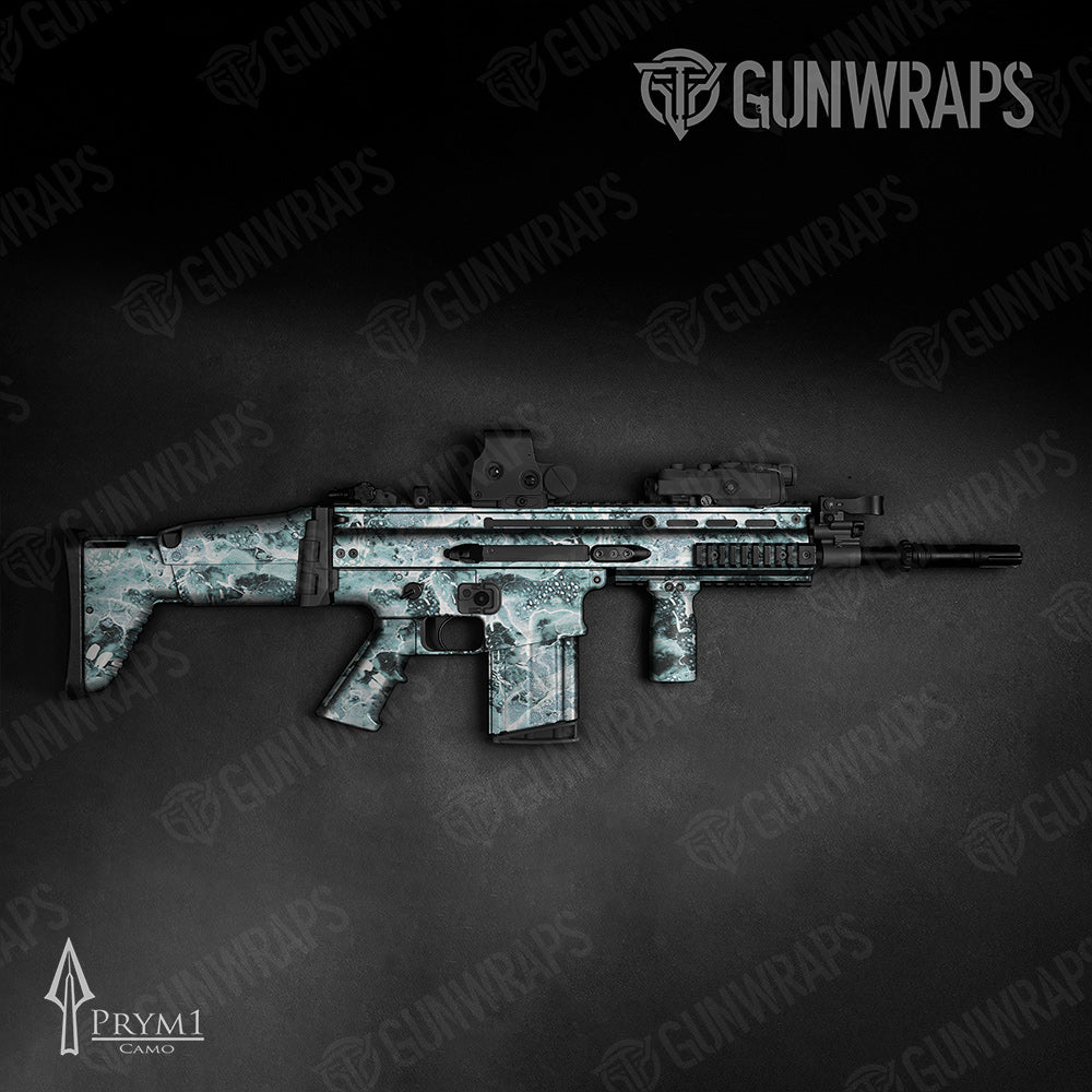 Tactical Prym1 Stream Sea Foam Gun Skin Vinyl Wrap