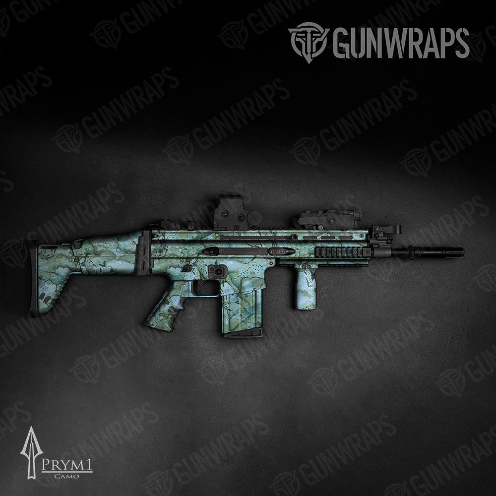 Tactical Prym1 Stream Tidepool Gun Skin Vinyl Wrap