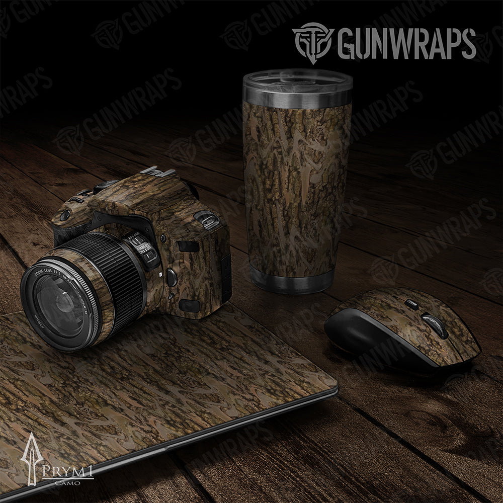 Universal Prym1 Timber Hole Prym1 Timber Hole Brown Gun Skin Vinyl Wrap