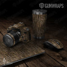 Universal Prym1 Timber Hole Prym1 Timber Hole Brown Gun Skin Vinyl Wrap