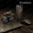 Universal Prym1 Timber Hole Prym1 Timber Hole Brown Gun Skin Vinyl Wrap
