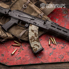 Old School Duck Desert Gun Skin Vinyl Wrap