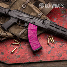 Old School Duck Elite Magenta Gun Skin Vinyl Wrap