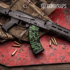 Old School Duck Metro Green Gun Skin Vinyl Wrap
