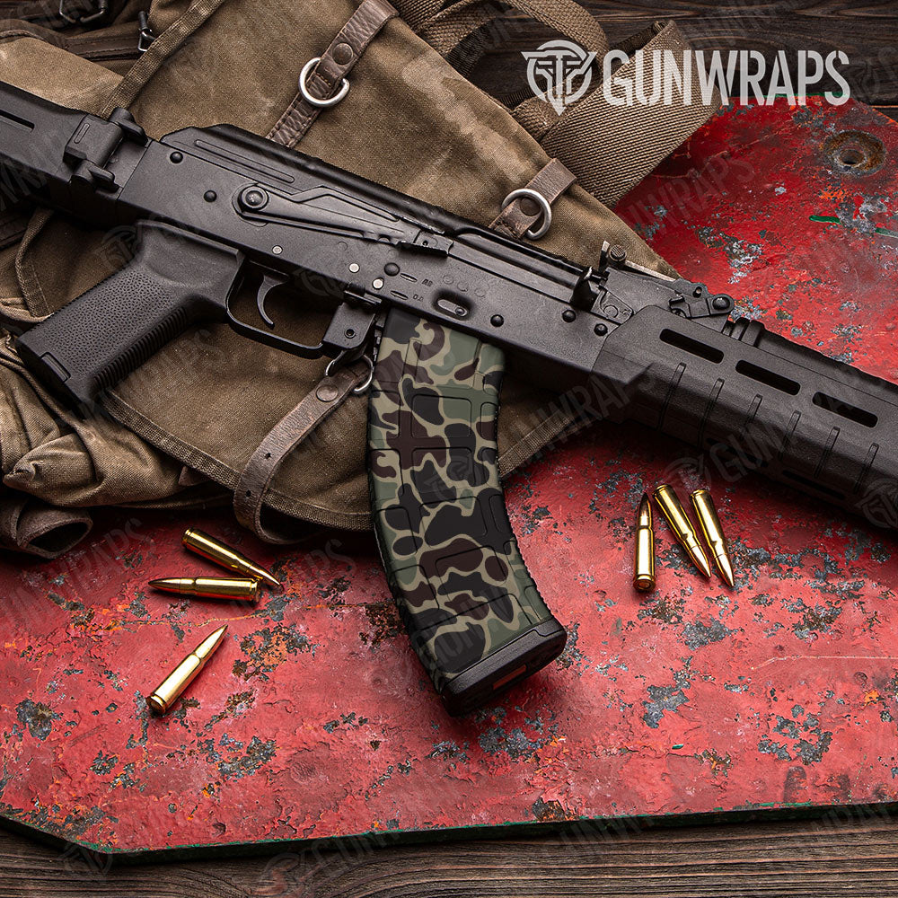 Old School Duck Militant Blood Gun Skin Vinyl Wrap