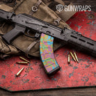 Old School Duck Sherbert Gun Skin Vinyl Wrap